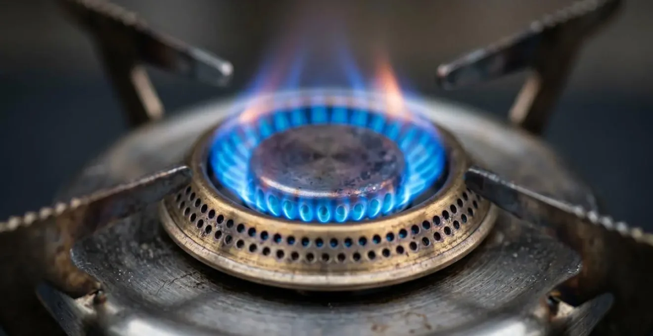 Macro shot showing fuel canister measurement technique for precise consumption tracking